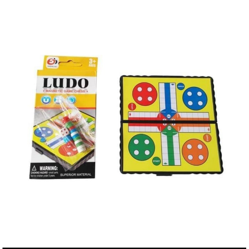 Mainan magnet ludo ular tangga murah