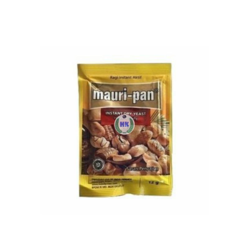 

mauripan ragi instan 12 gram