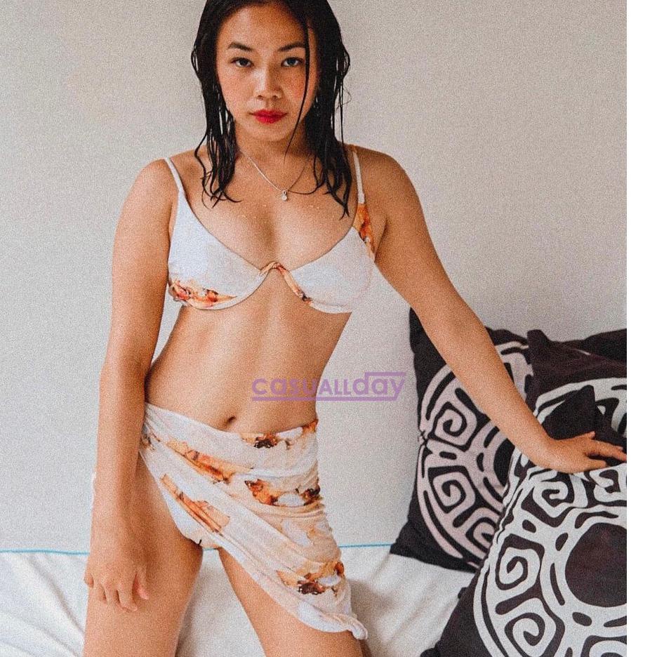 Produk Spesial Ixia 3 set Bikini - baju renang wanita/swimwear/swimsuit/bikini outer