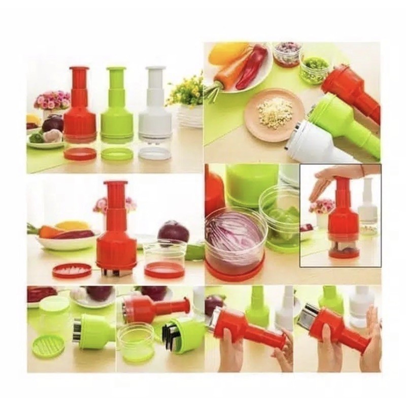 Alat Pencacah Bumbu Dapur - vegetable Onion Chopper - Pemotong Bumbu