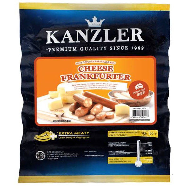 

Sosis Cheese Frankfurter KANZLER