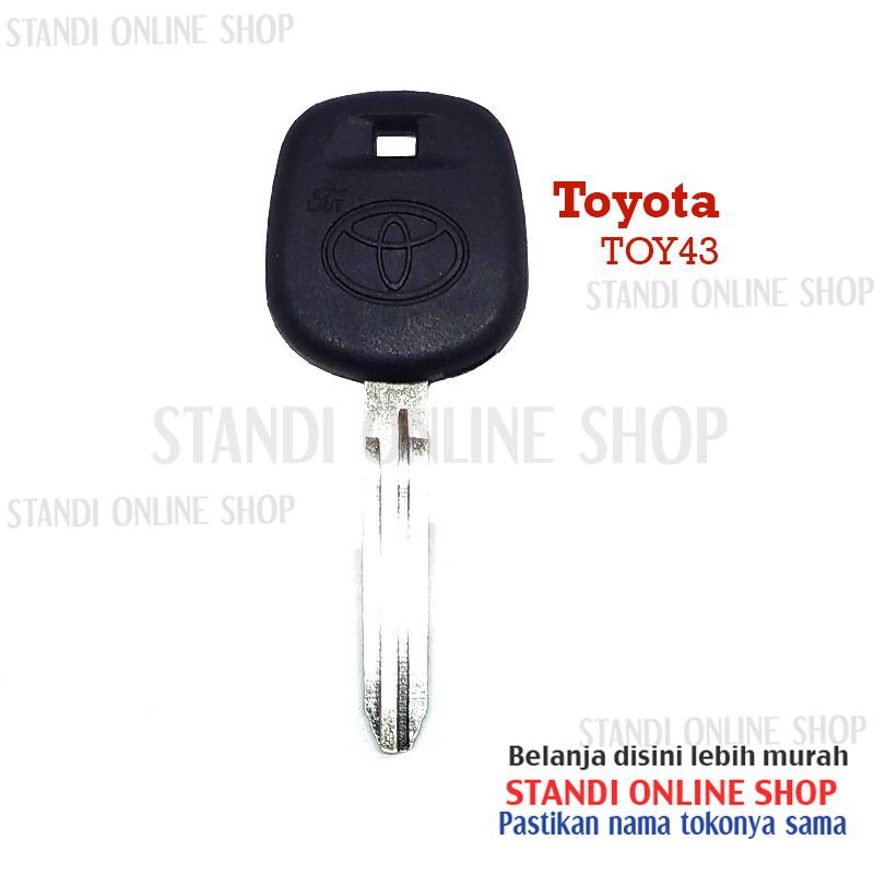 Cassing Kunci Rumah Kunci Key Shell Toyota Rush Innova Avanza Camry