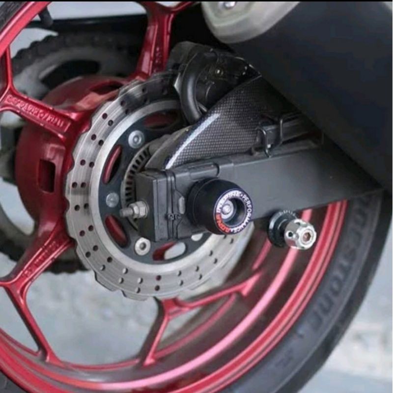 Axle slider kawasaki ninja 250fi agna inspire