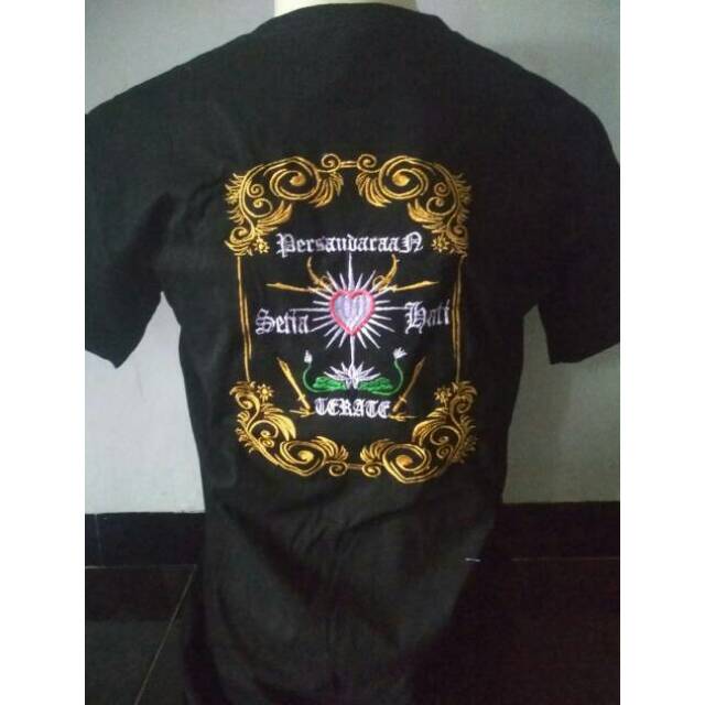 KAOS PSHT BORDIR DESAIN TERBARU KAOS PSHT