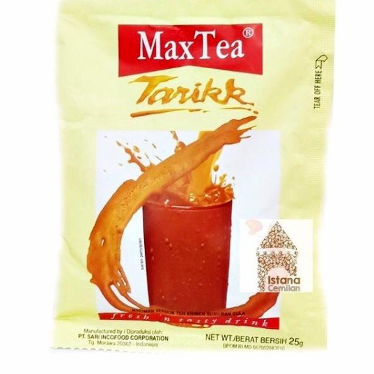 

Max Tea Teh Tarik Sachet 25 gr