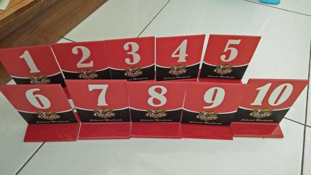 Nomor Meja Makan Murah