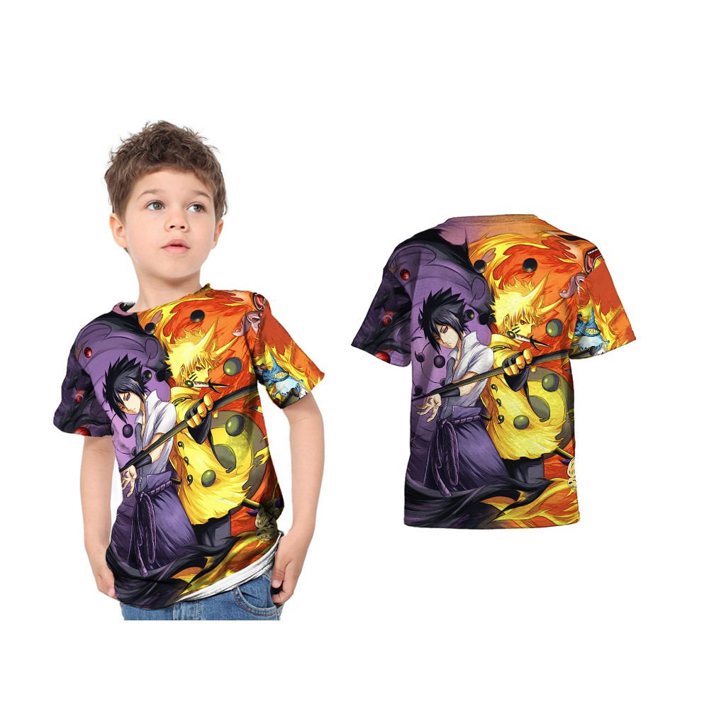 [Riashop] Kaos Naruto Anak | Kaos Naruto Anak Laki Laki | Kaos Naruto Original