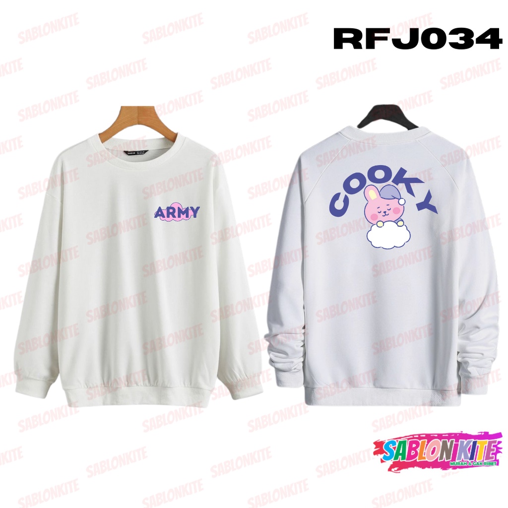 MURAH!!! HOODIE SWEATER KPOP COOKY SLEEPY RFJ034