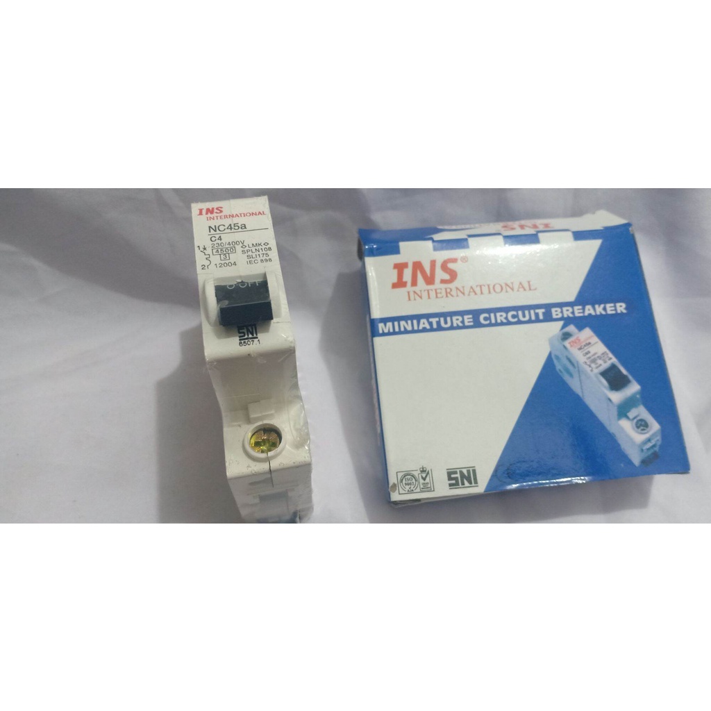 mcb 4ampere sni merek ins internasional