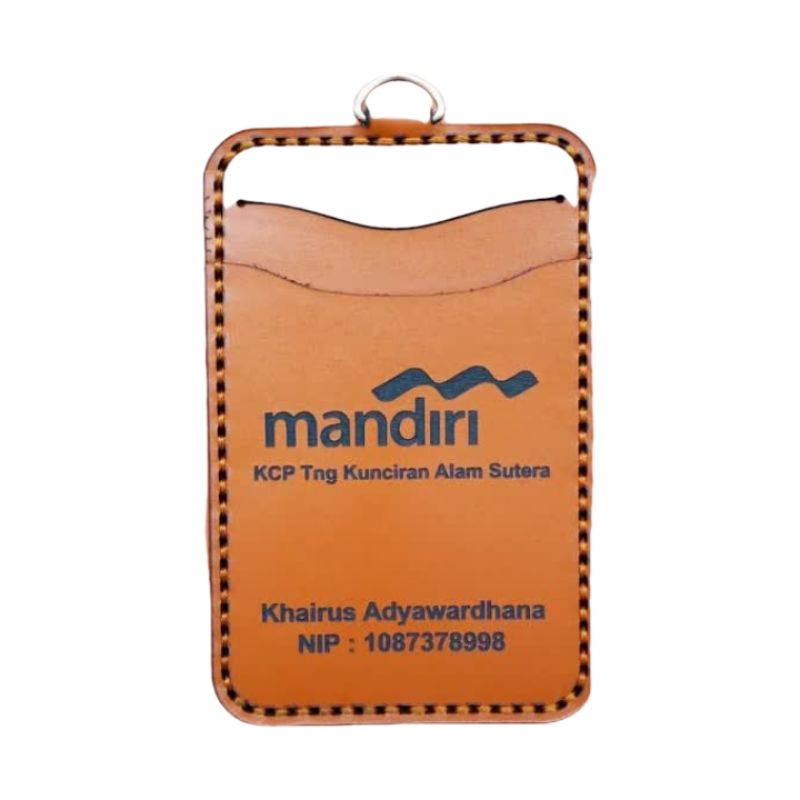 

ID CARD/NAME TAG HOLDER CUSTOM KULIT ASLI!!!!