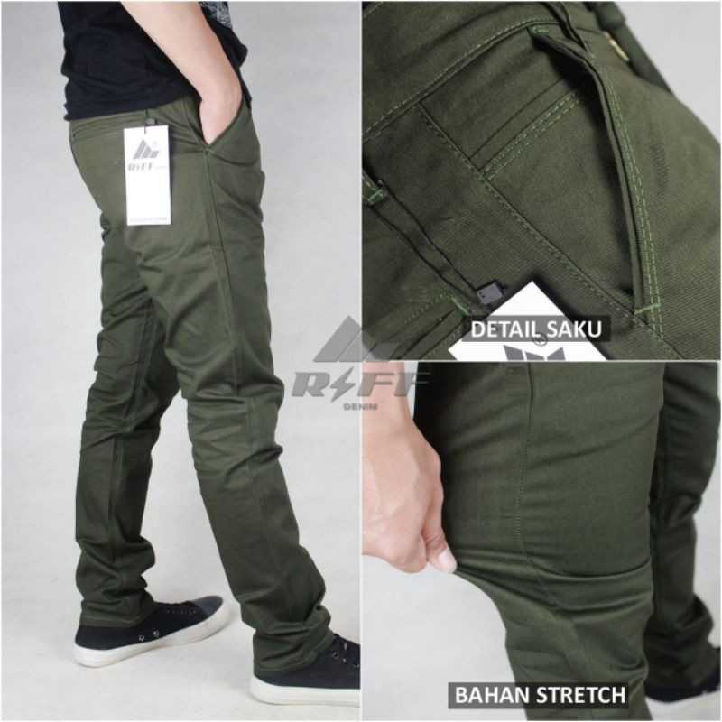 Celana Chino Cowok/ Pria Premium!