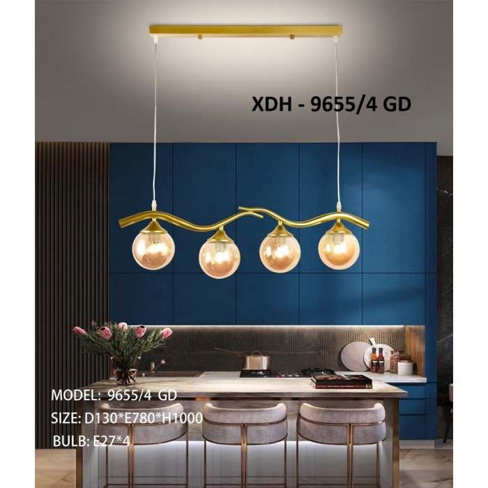 Lampu Gantung Meja Makan Minimalis Nordic XDH 9597