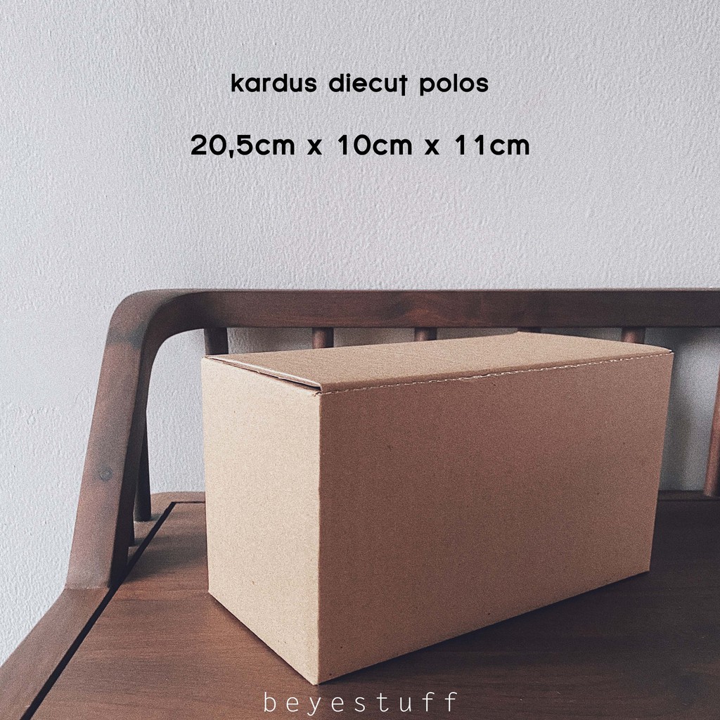 

Kardus Diecut Packing Polos / Box Packing - 20.5x10x11