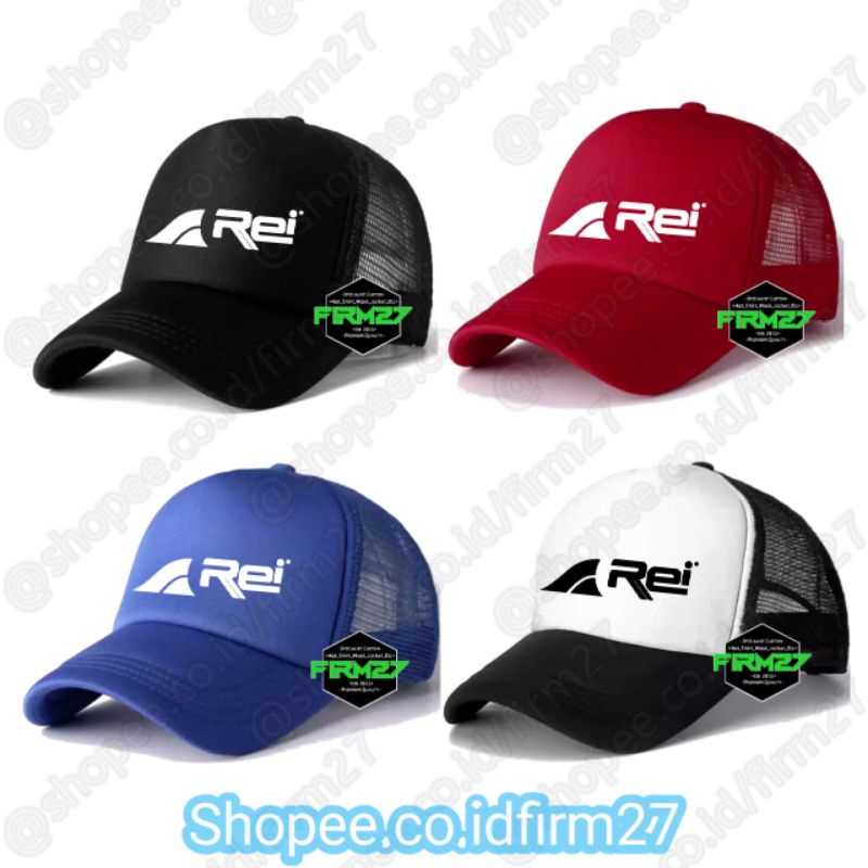 Topi Pria Rei Trucker Premium - Hat Rei