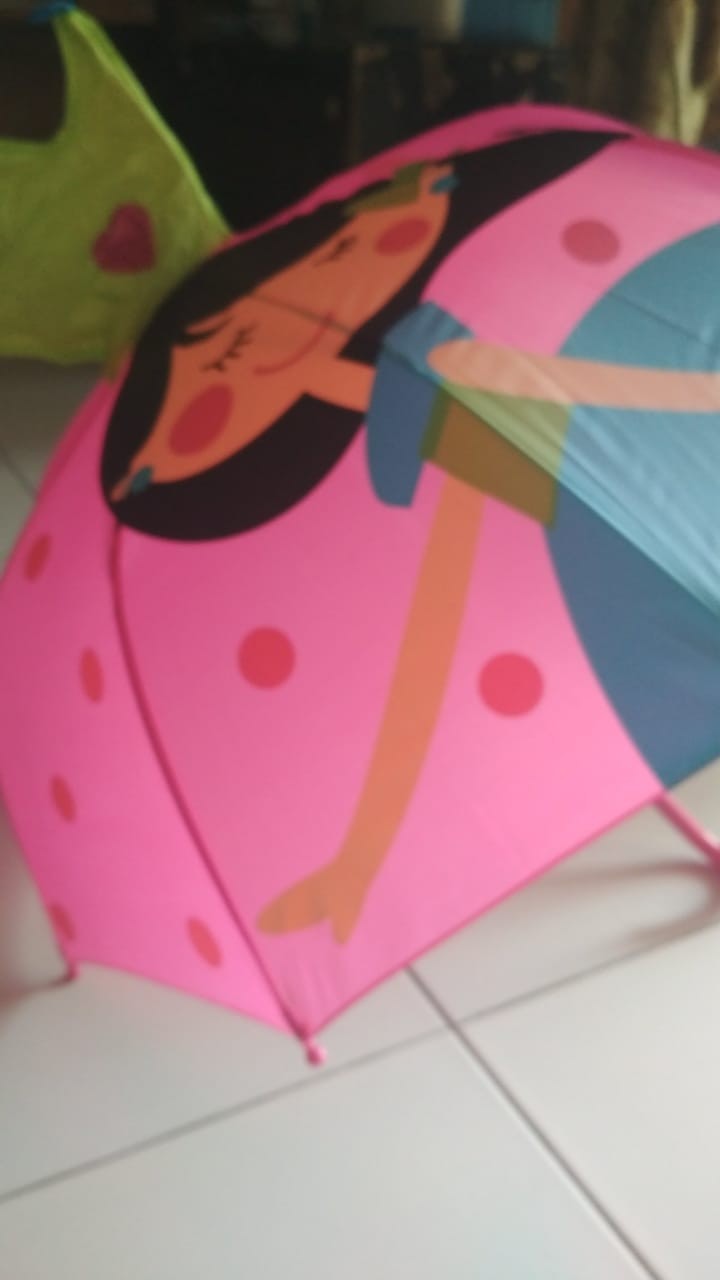 Payung Anak / Perlengkapan Anak / Payung Anak Kuping Karakter / Payung Anak Perempuan - 77003