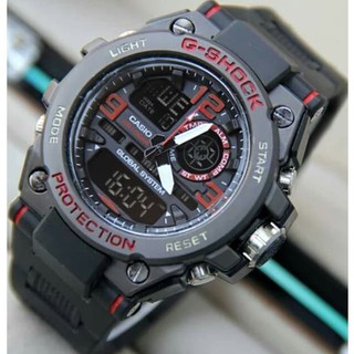 JAM TANGAN PRIA CASIO G-SHOCK GST-8600 G-8600 DUATIME METAL ANTI AIR