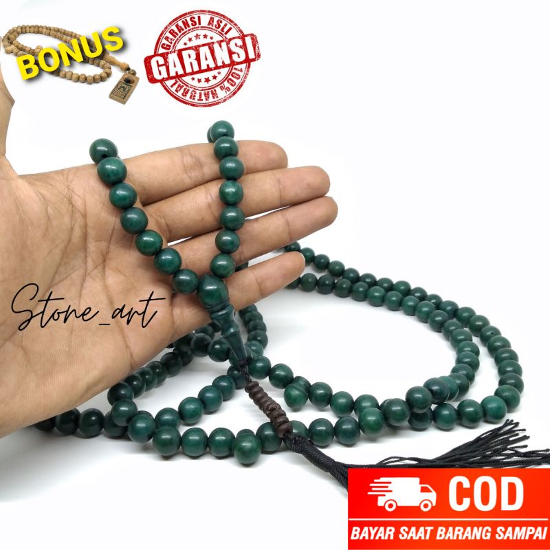 Tasbih Pocok Gebang 99-165 Butir / Tasbih Biji Gebang 10mm Asli