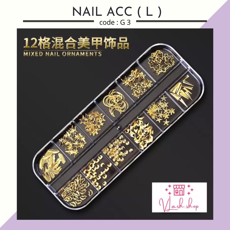 1 - 17 - NAIL ACCESORIES ( L ) - HIASAN NAIL ART