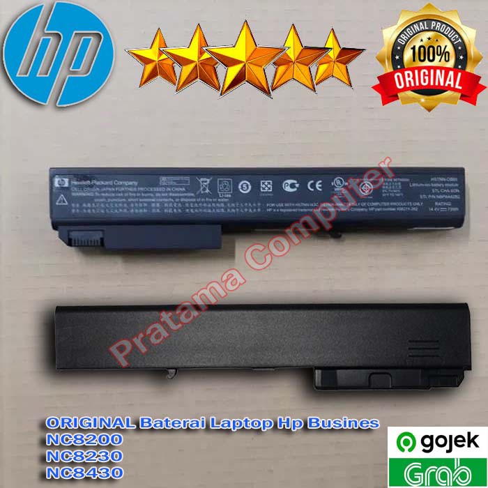 Baterai Batre Laptop Hp Compaq Busines NC8200 NC8230 NC8430 Series