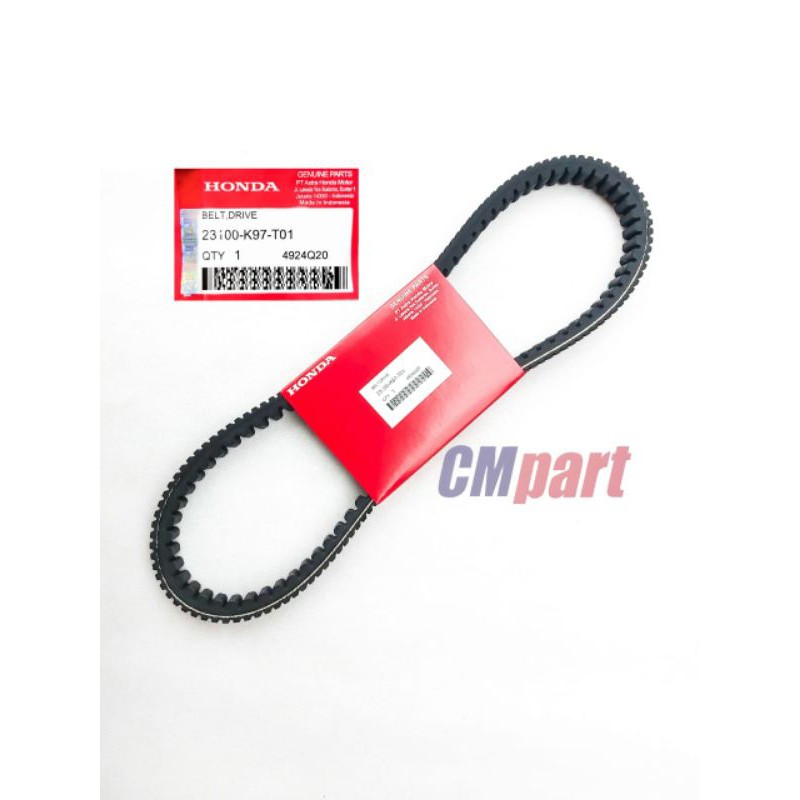 Vanbelt van belt new pcx 150 - belt drive pcx 150 asli HONDA AHM 23100-K97-T01