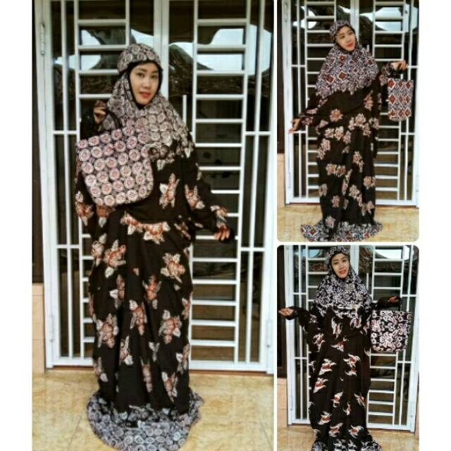 MUKENA LAJUR | mukena adem | mukena rayon
