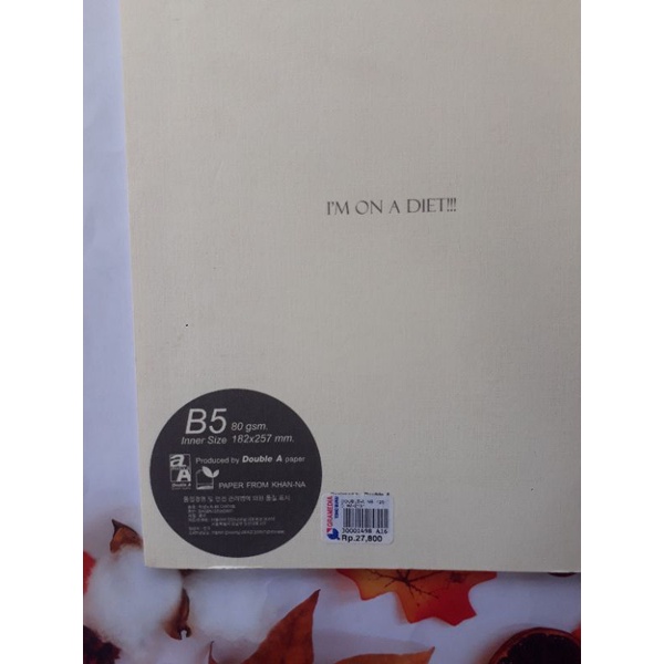 

Double A Notebook 1200 B5 Buku Tulis Catatan Korea