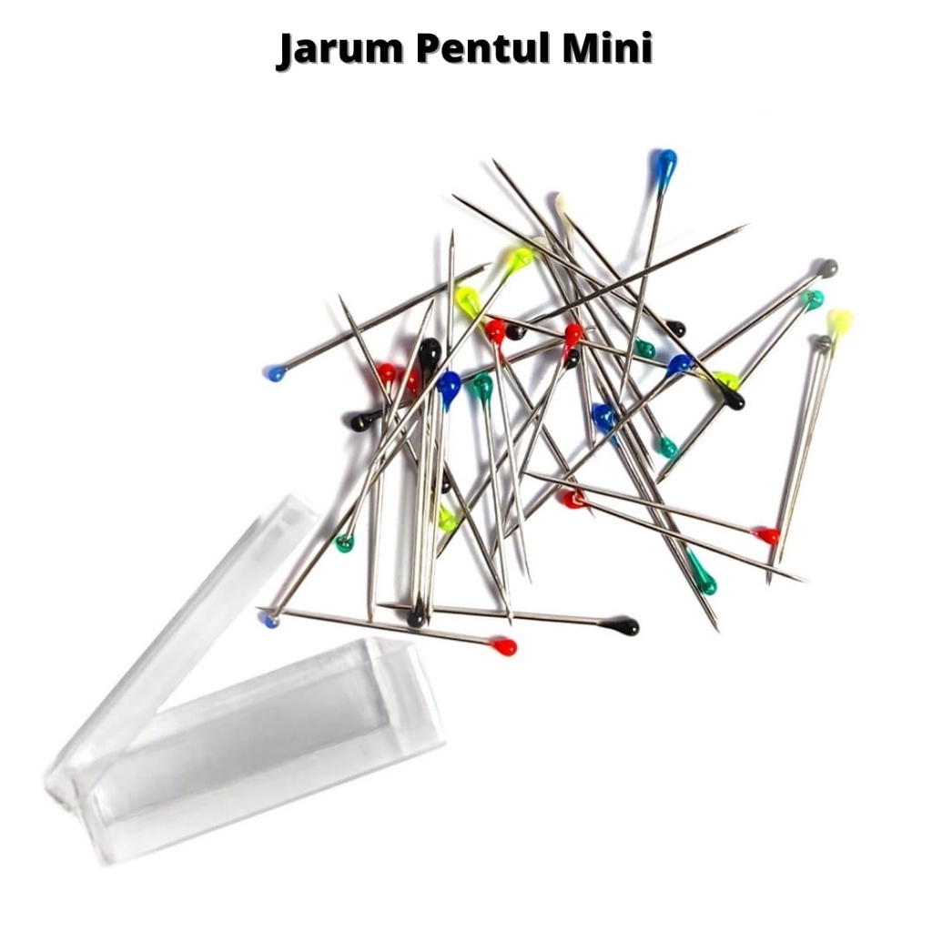 JARUM PENTUL MINI Anti Karat // Jarum Hijab Jilbab Kerudung // Jarum Pentul Box Kotak Serbaguna // COD