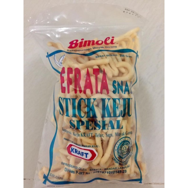 

Stik Stick Keju Kraft Spesial Efrata Khas lampung 200gram