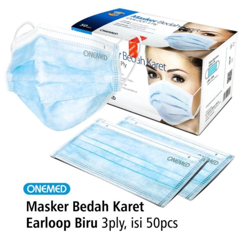 Masker Onemed 3 ply non medis Murah