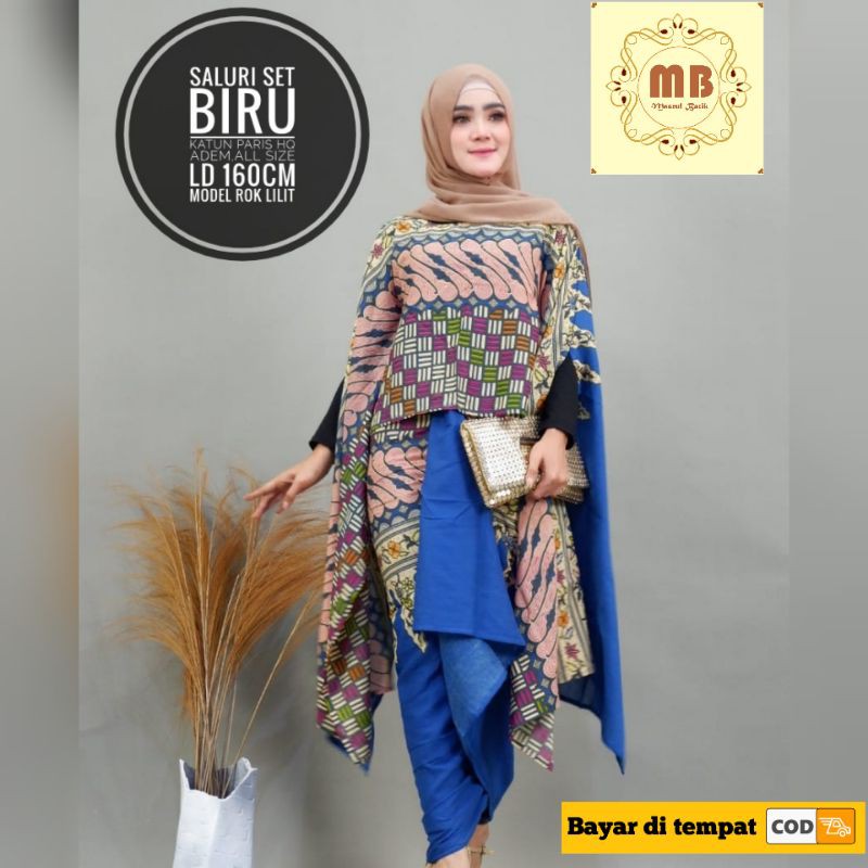 Batik Kaftan mewah, Set kaftan batik, dress batik wanita all Size, Kaftan saluri set