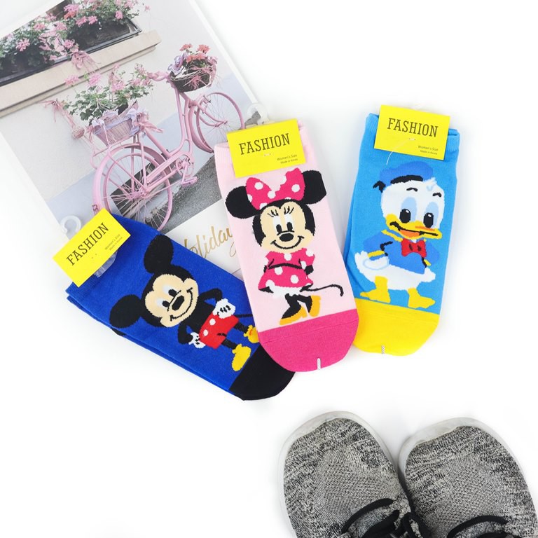 DISNEY STANDARD - Kaos Kaki Pendek Semata Kaki/ Kaos Kaki Ankle Dewasa Wanita-7