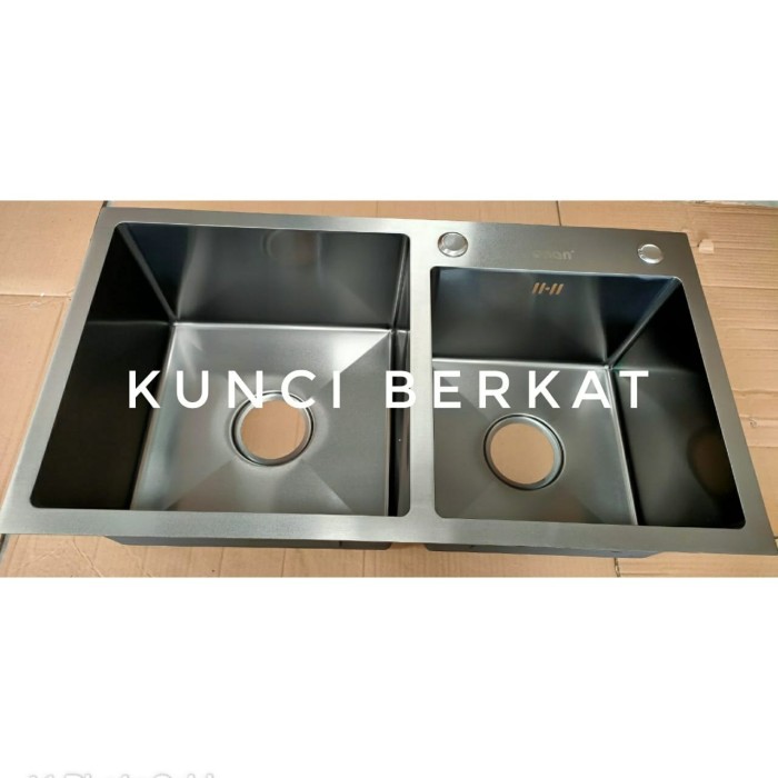 Kitchen Sink Black/Bak cuci piring hitam/BCP/Sus 304