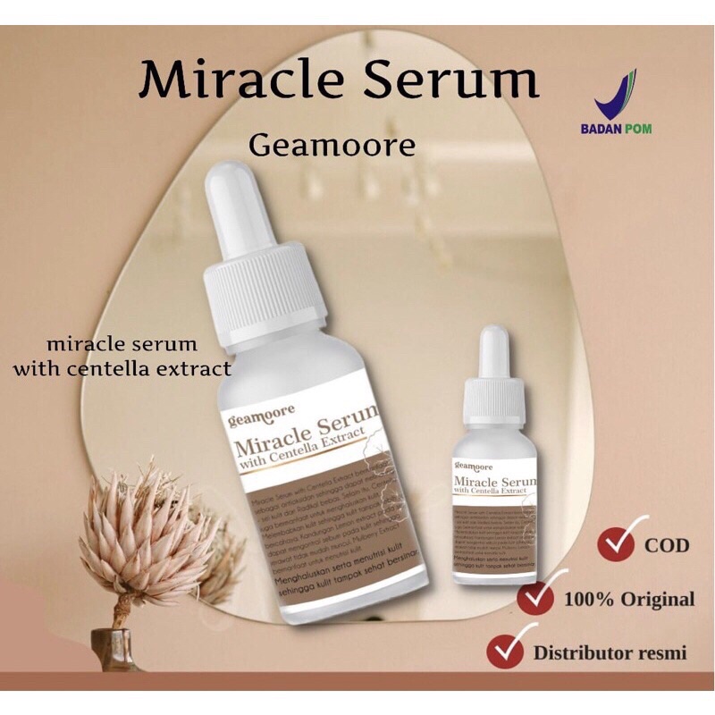 GEAMOORE SKINCARE | SERUM GEAMOORE | MIRACLE SERUM GEAMOORE