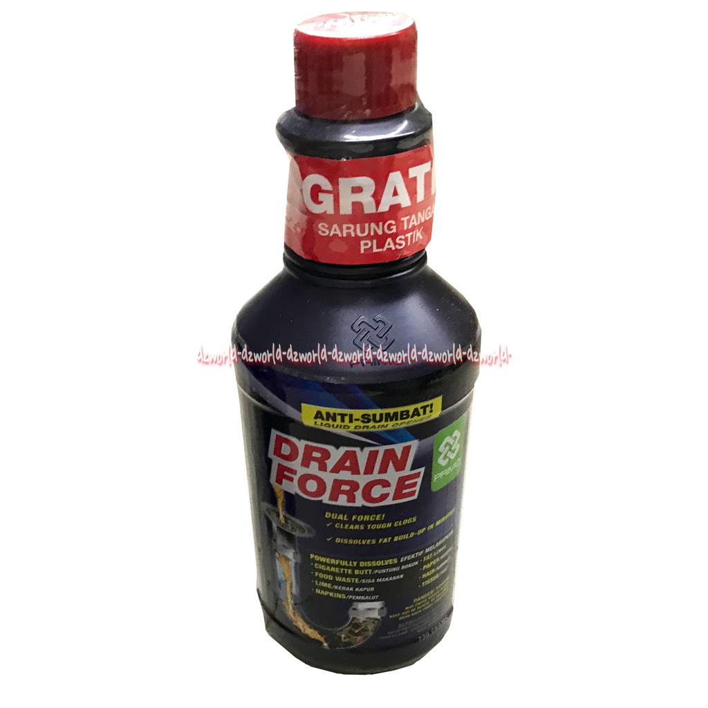 Drain Force Primo 720ml Cairan Anti Sumbat Untuk Saluran Pipa Mampet Drainforce