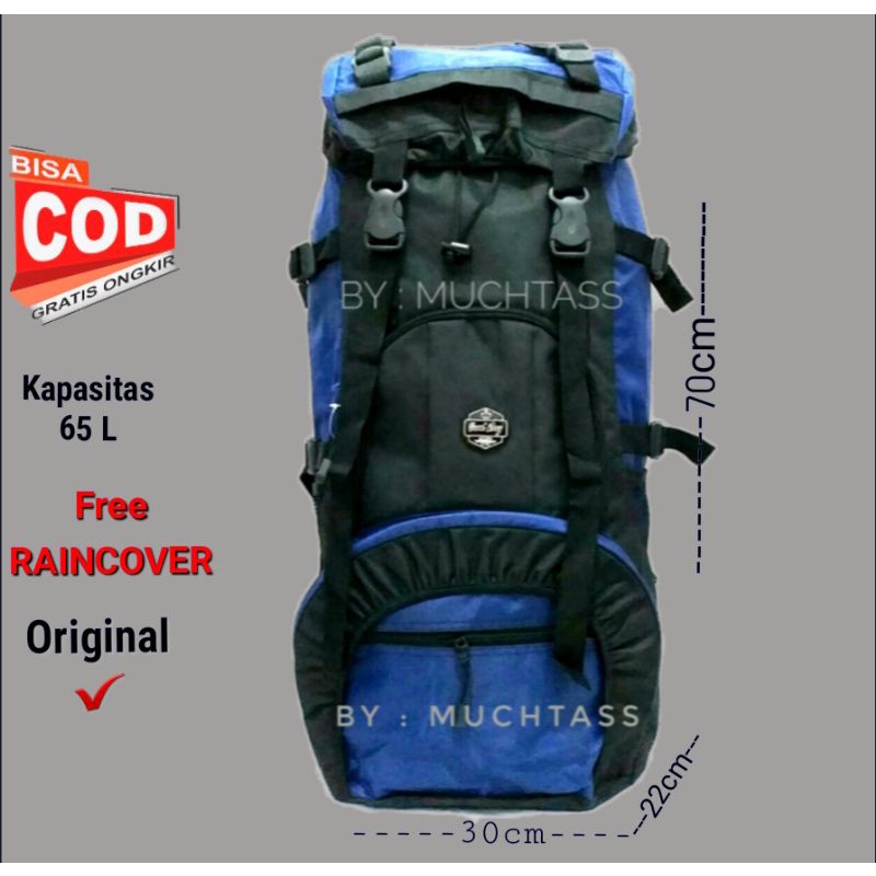 NEW TAS RANSEL GUNUNG(65L) |TAS CARRIER |TAS PUNGGUNG |TAS CAMPING