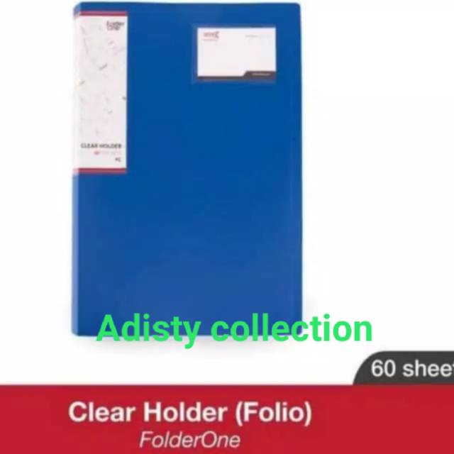 

Clear Holder inter x Folio 60 pocket