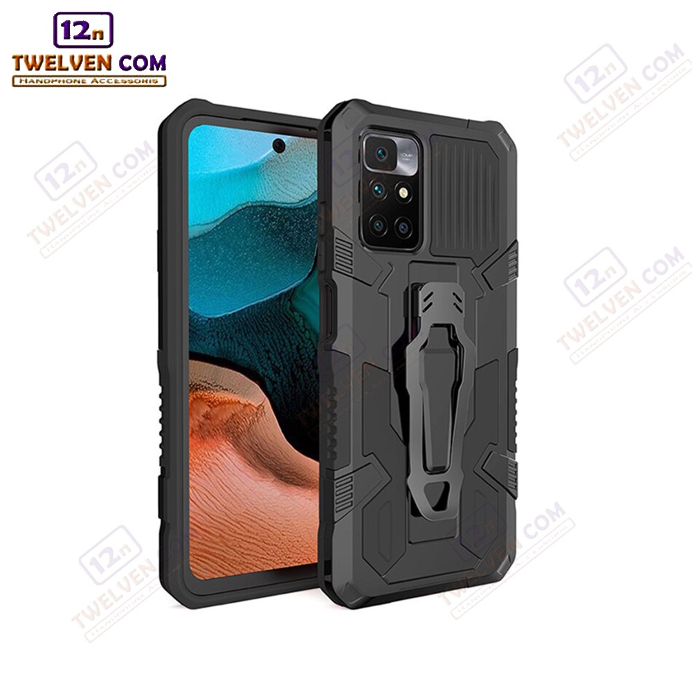 Case Shockproof Xiaomi Redmi 10 Armor Hardcase Stand Clip