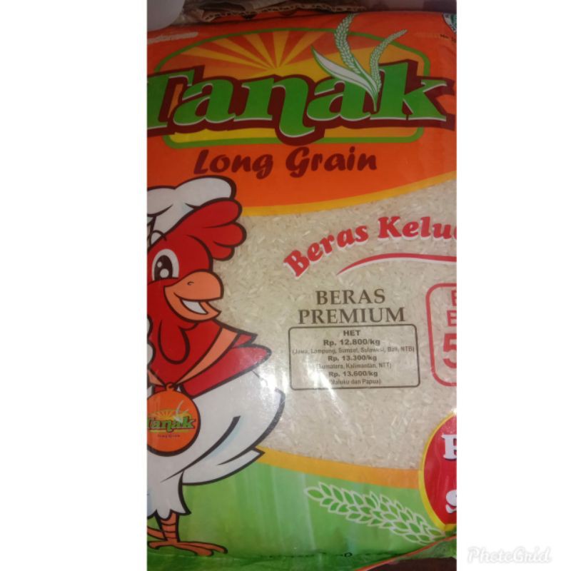 

Beras Tanak Long Grain 5kg