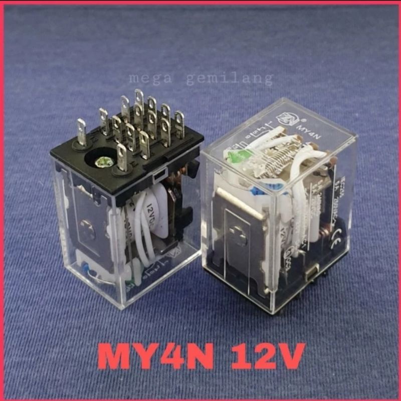 relay my4n DC 12V 5A 14 pin ZN (10pcs)