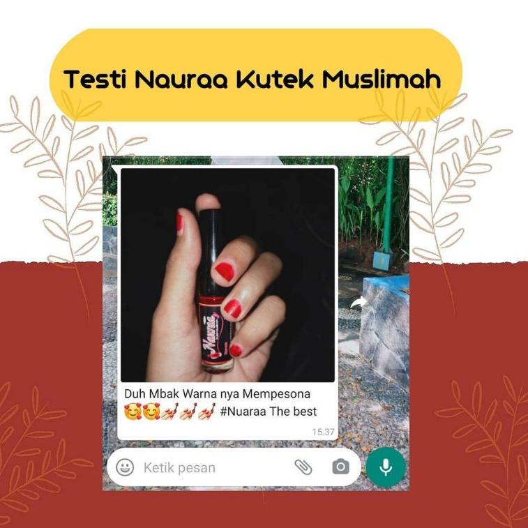 Wow Murah Meriah NAURA KUTEK MUSLIMAH KUTEK HENNA HALAL 06
