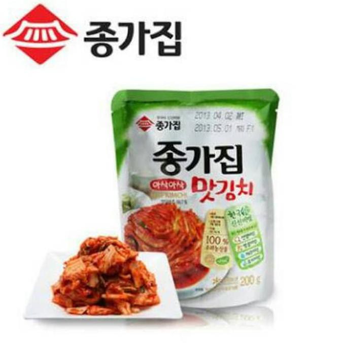 

Hotlist Halal! Korean Fresh Kimchi Mat Chongga 200Gram Made In Korea Sawi