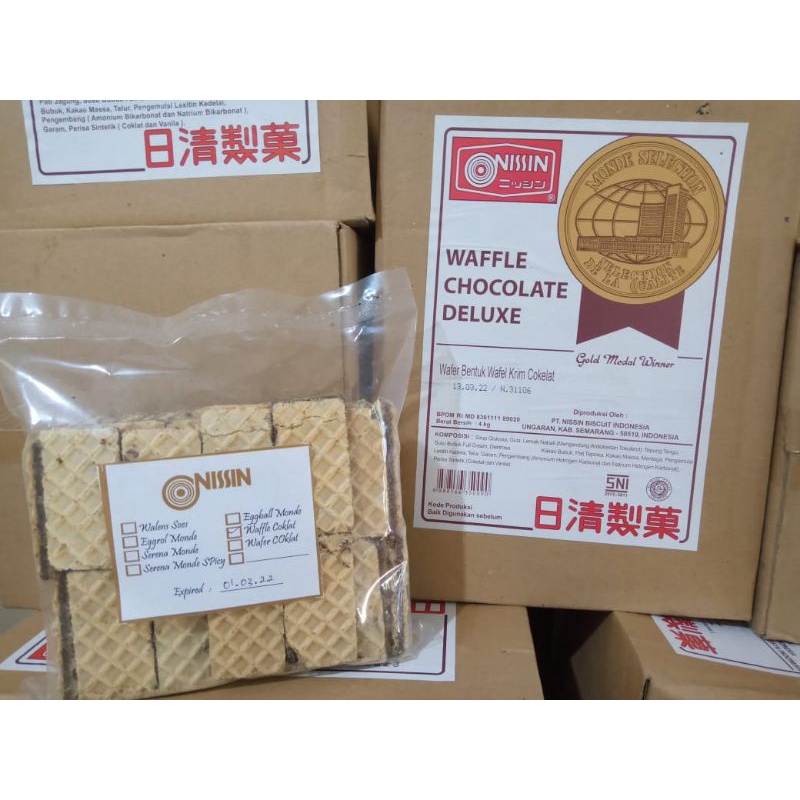 

Nissin Waffle Kiloan 500gr Murah Semarang