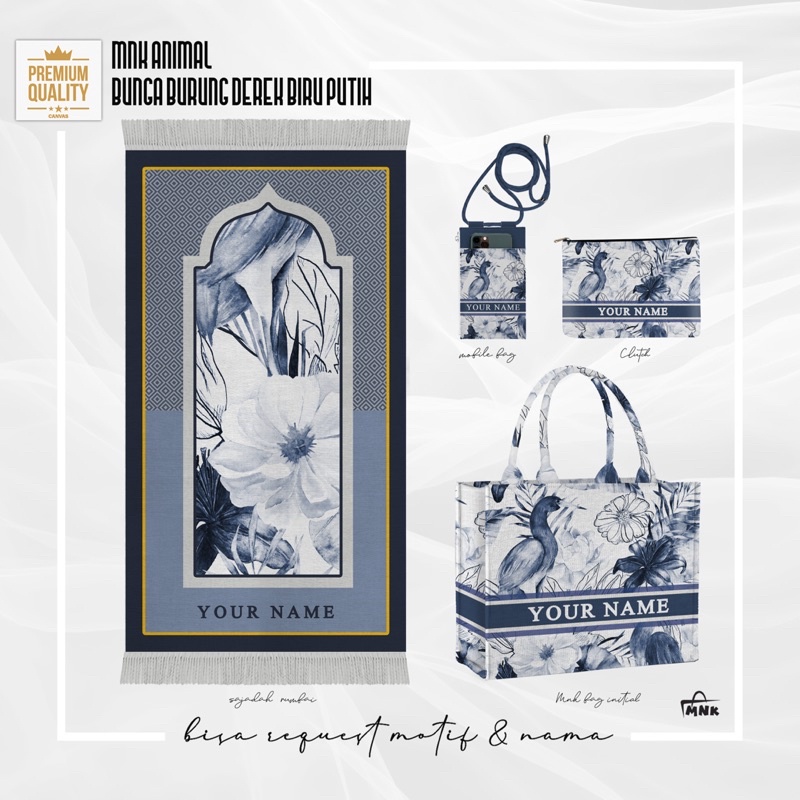 SEJADAH RUMBAI | TOTEBAG NAMA | MOBILE BAG | TAS CUSTOM PRINTING | TAS NAMA