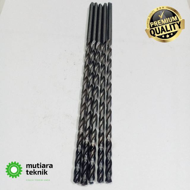 Mata Bor Carbide 4.95mm Mata Bor Bahan Keras Tembus Baja Long Drill 180mm