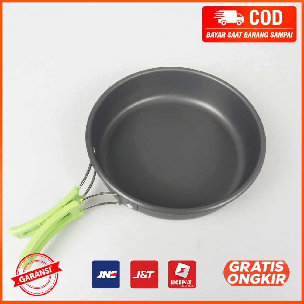 Panci Masak Cooking Set Camping Outdoor 3 PCS