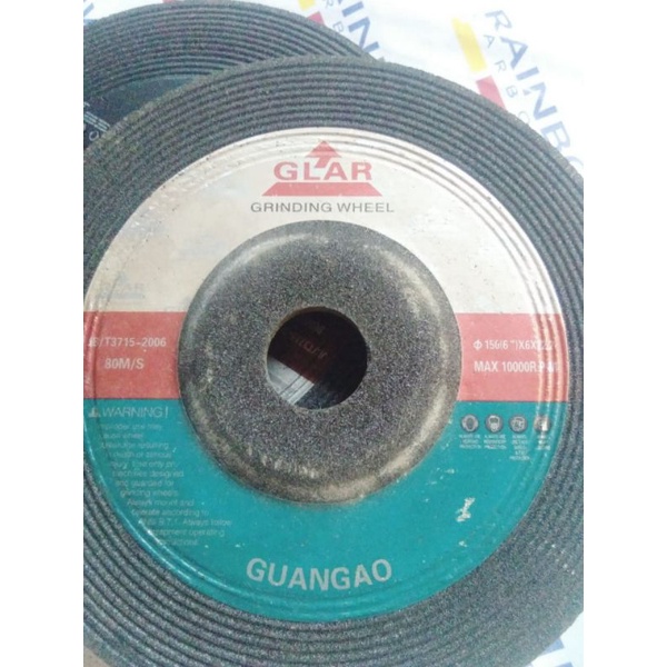 BATU GLAR GRINDING WHEEL ASLI USA, dengan  diamiter 150mm