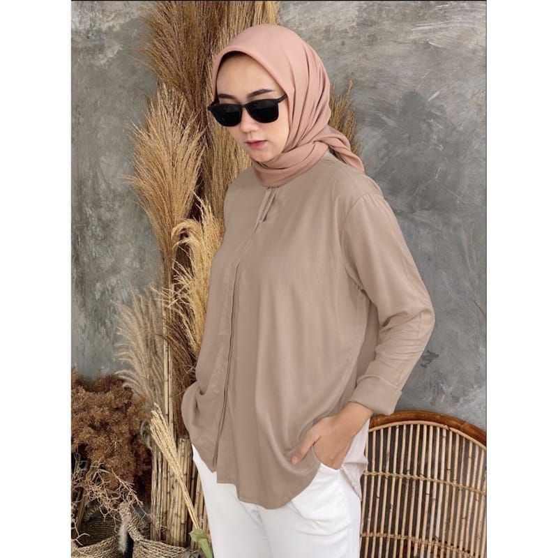 KEMEJA | KEMEJA WANITA | KEMEJA RAYON | ATASAN WANITA | KEMEJA POLOS