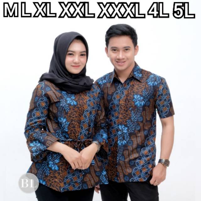 Batik jumbo BIG SIZE JUMBO XXL XXXL 3L 4L 5L MURAH BATIK JUMBO COUPLE &quot;M,L,XL,XXL,XXXL,XXXXL,XXXXXL