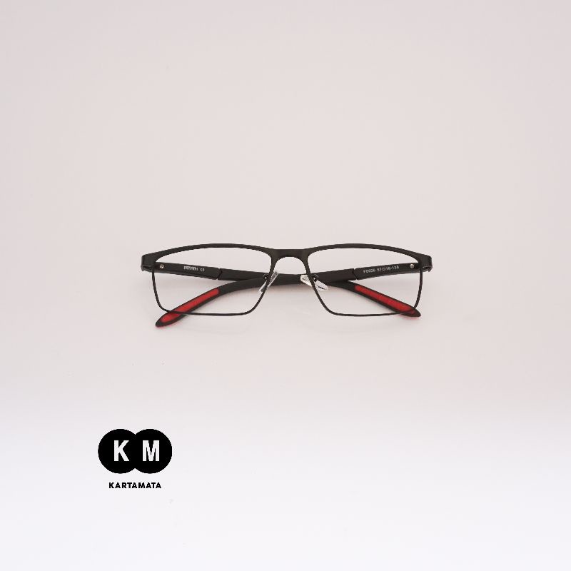 Frame kacamata kotak sporty pria kekinian