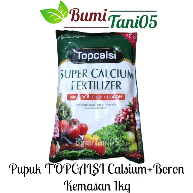 Pupuk Kalsium Boron Topcalsi Kemasan 1kg